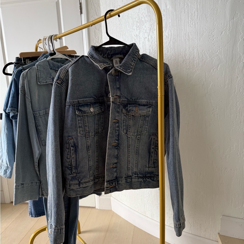 H&M Dark Wash Jean Jacket